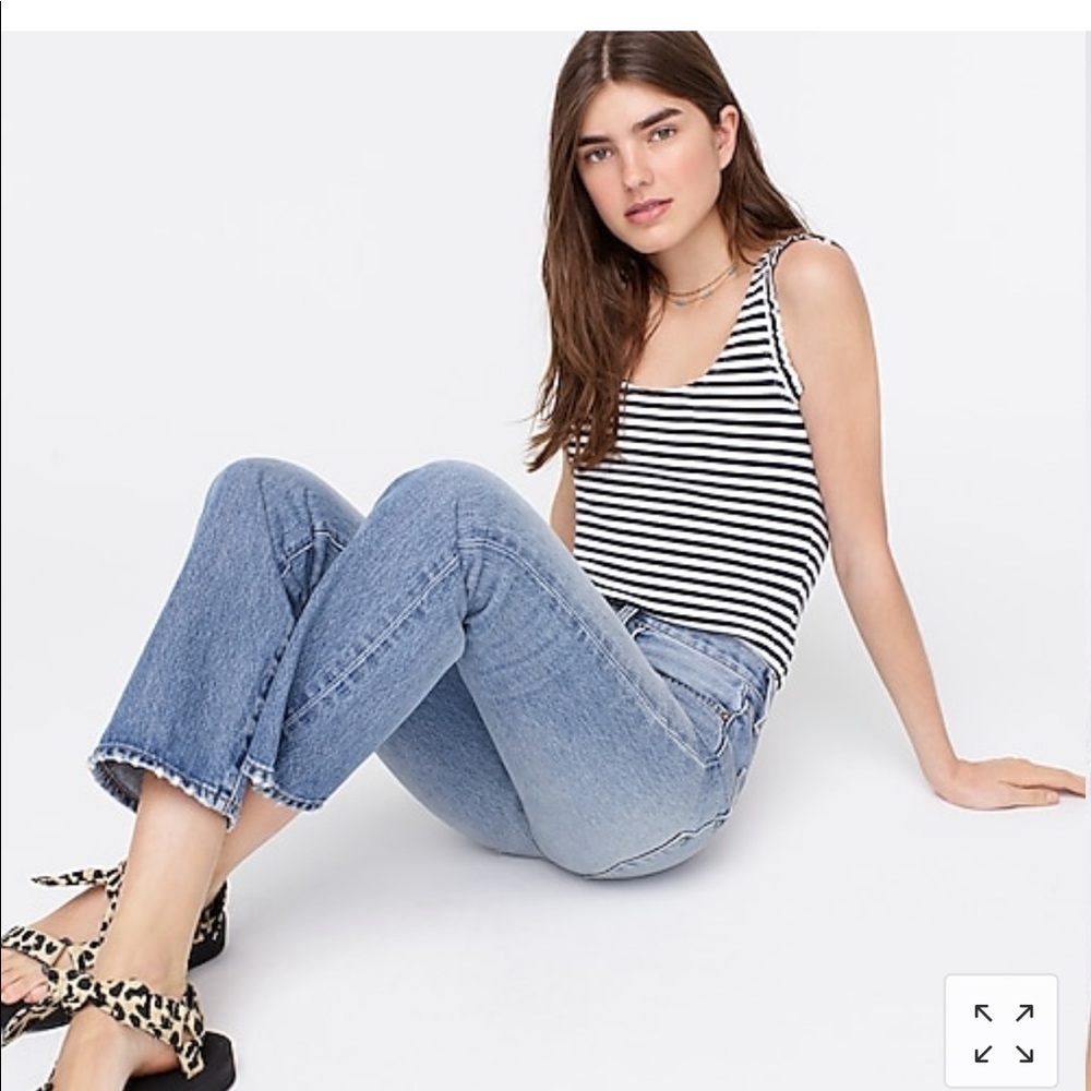 Jcrew striped tank- NWT